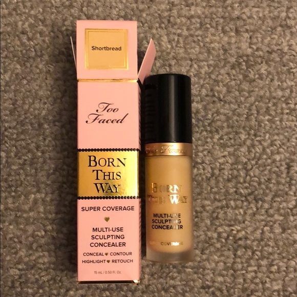 too faced concealer shortbread
